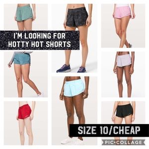 Lululemon hotty hot shorts